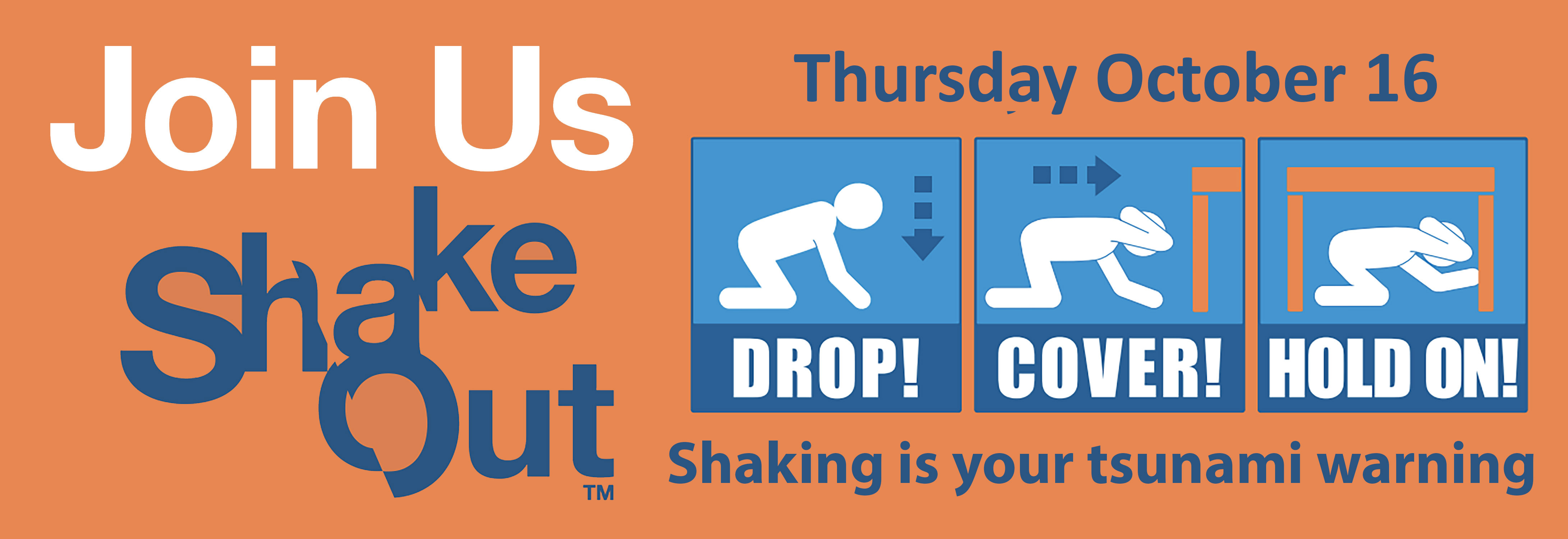 Join ShakeOut 2025 Drop, Cover & Hold On