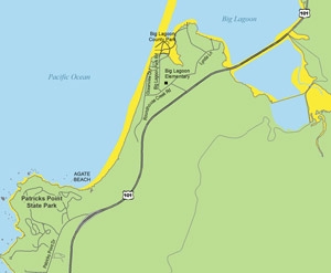 Big Lagoon Hazard Map