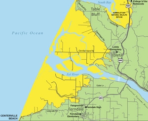 Eel River Hazard Map