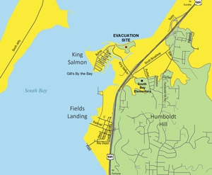 Fields Landing/King Salmon Hazard Map