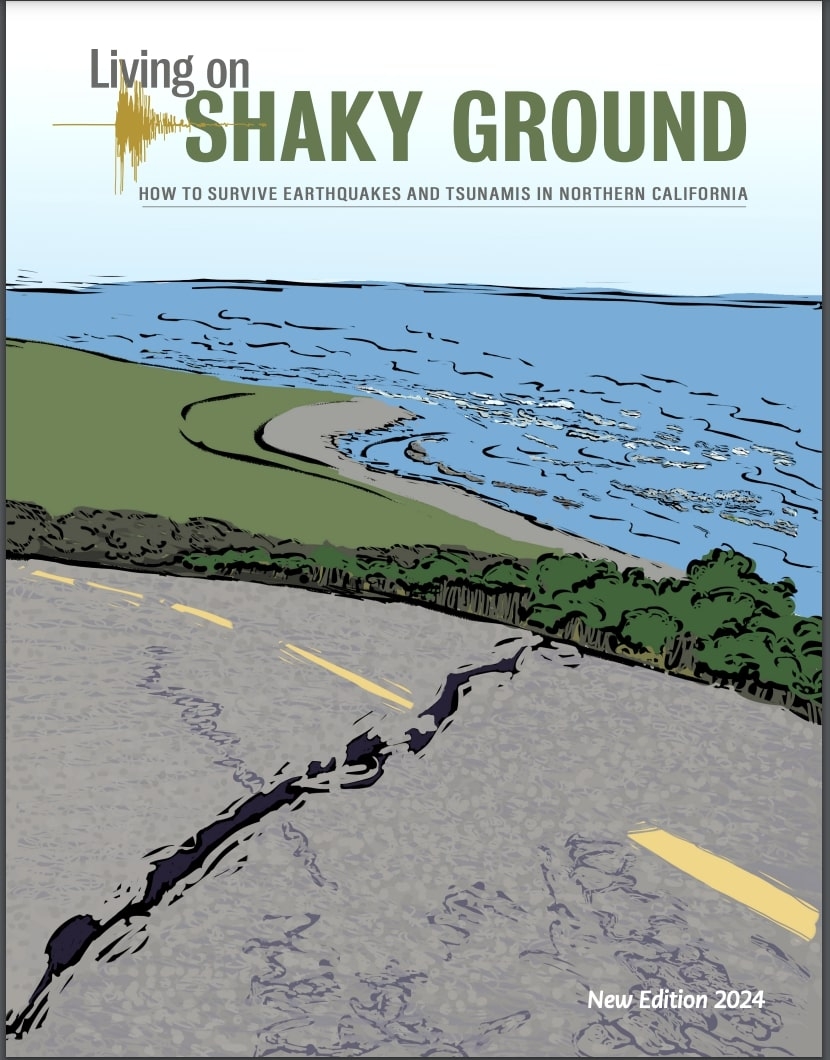 Living on shaky ground - magazine cover