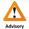 tsunami advisory triangle