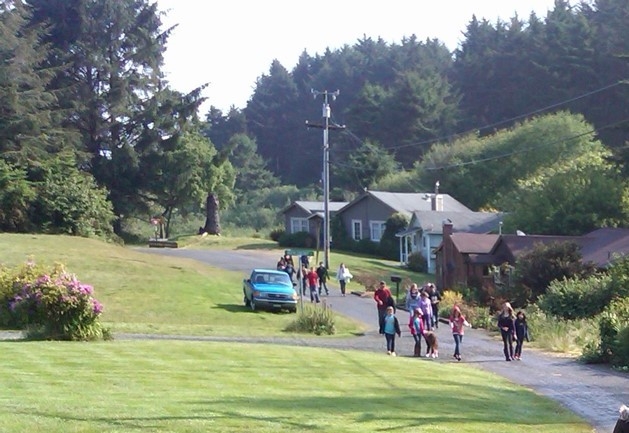 Big Lagoon participating in their Tsunami Drill to become TsunamiReady