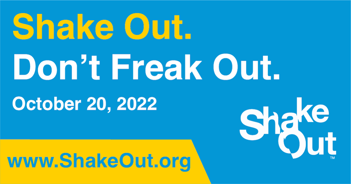 ShakeOut Don't Freak Out Drill 