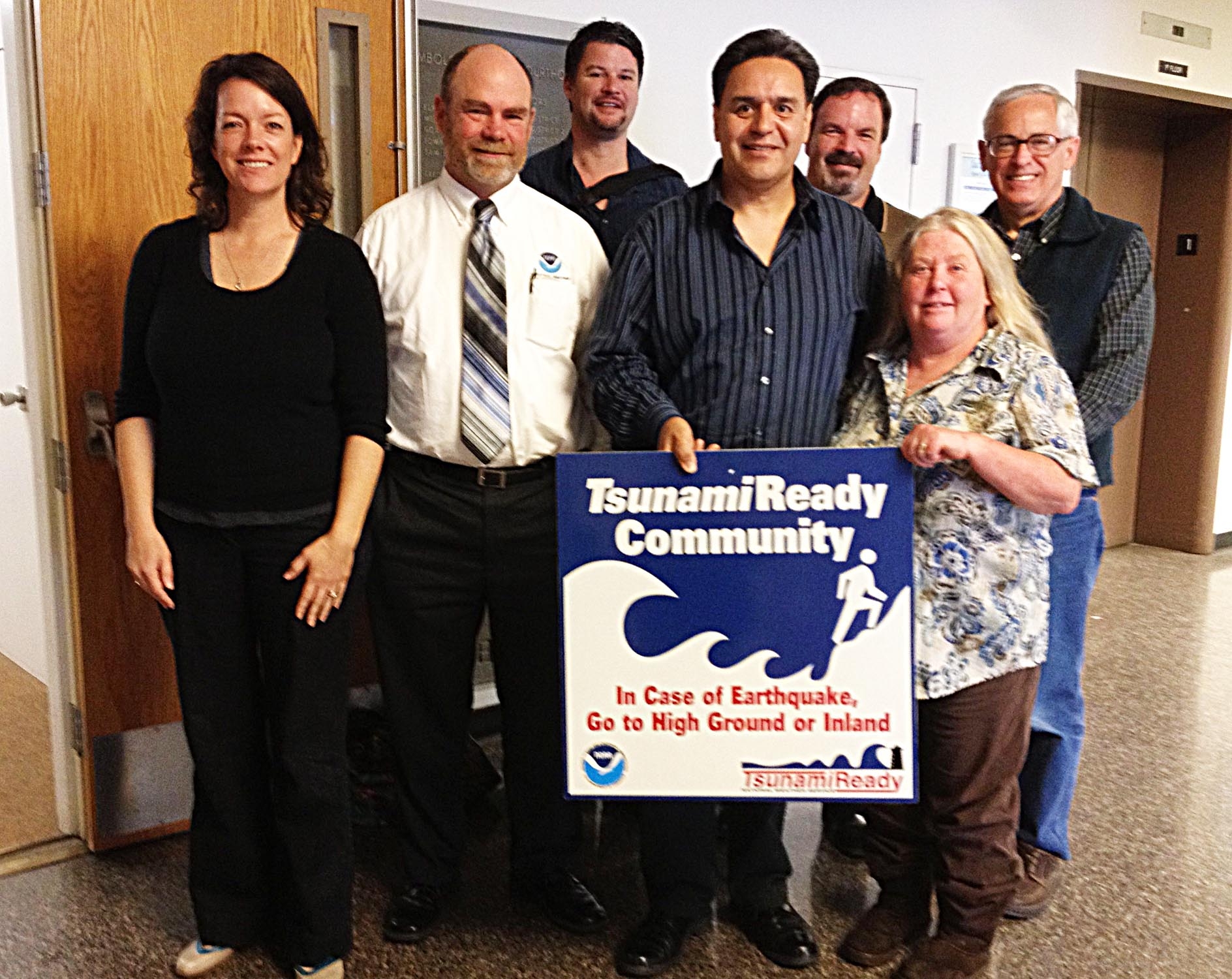 King Salmon, CA presentation of becoming TsunamiReady