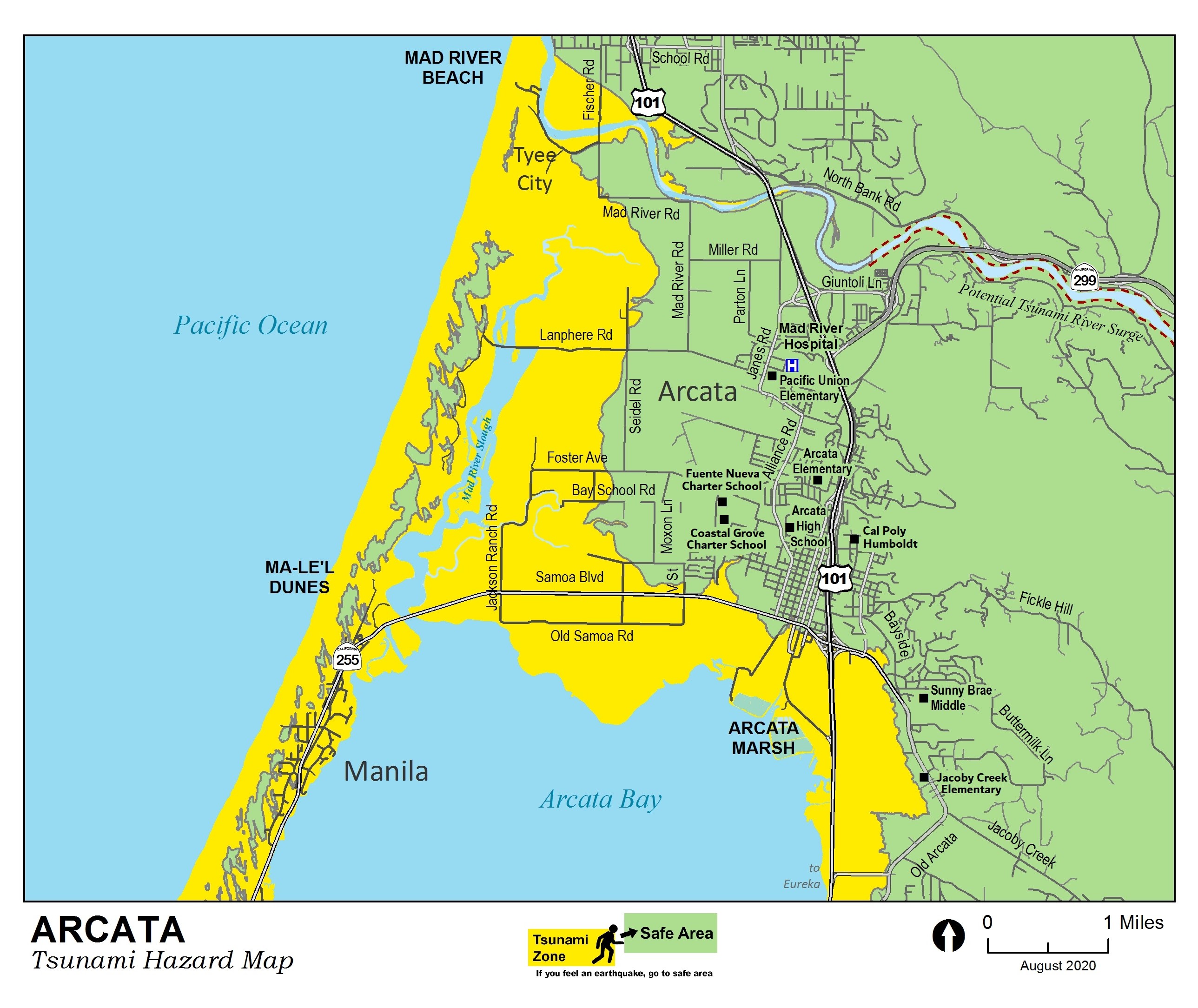 Aracata Tsuanmi Map UPDATED 2025