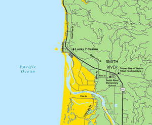 Tsunami map humboldt county